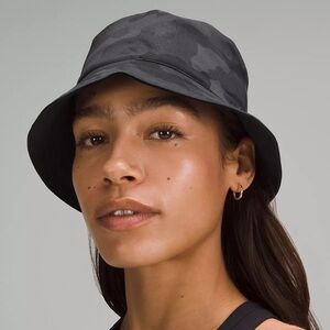 Brand New Lululemon Both Ways Reversible Bucket Hat - Camo/Black - S/M